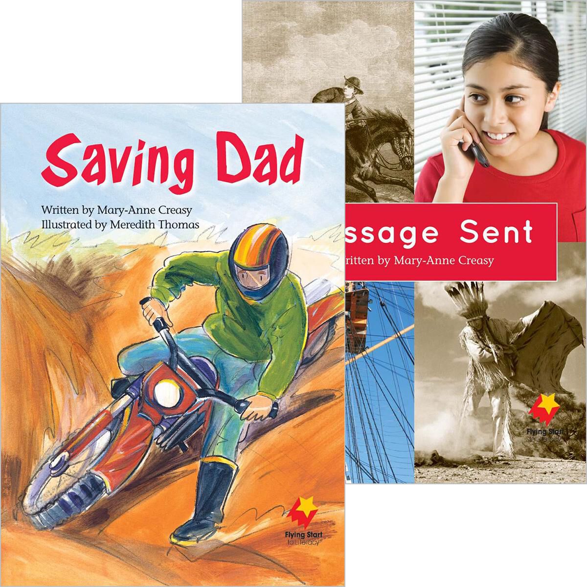 Flying Start: Level J: Message Sent/Saving Dad 12 Pack image number 0