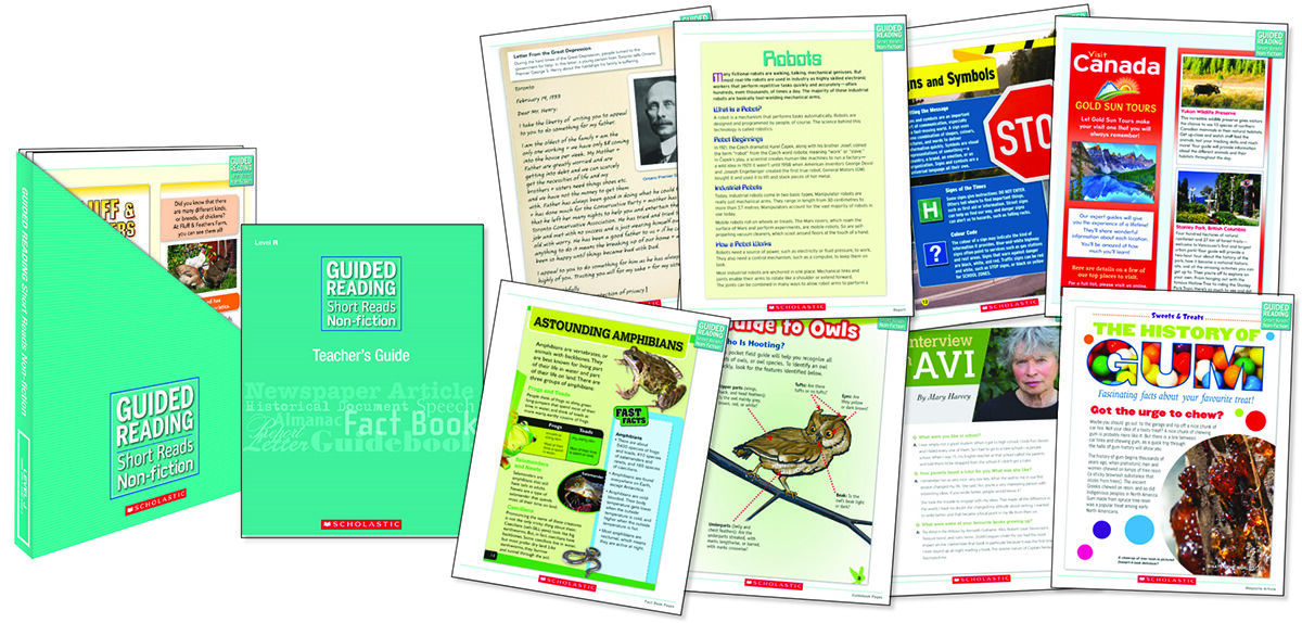 Guided Reading Short Reads Non-fiction Level R Complete Pack image number 0