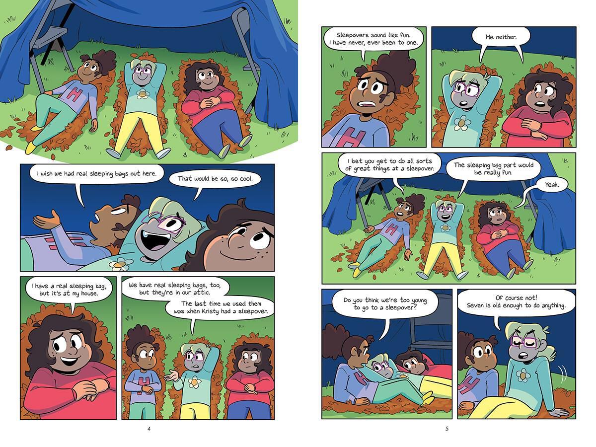 Baby-Sitters Little Sister #8: Karen's Sleepover image number 2