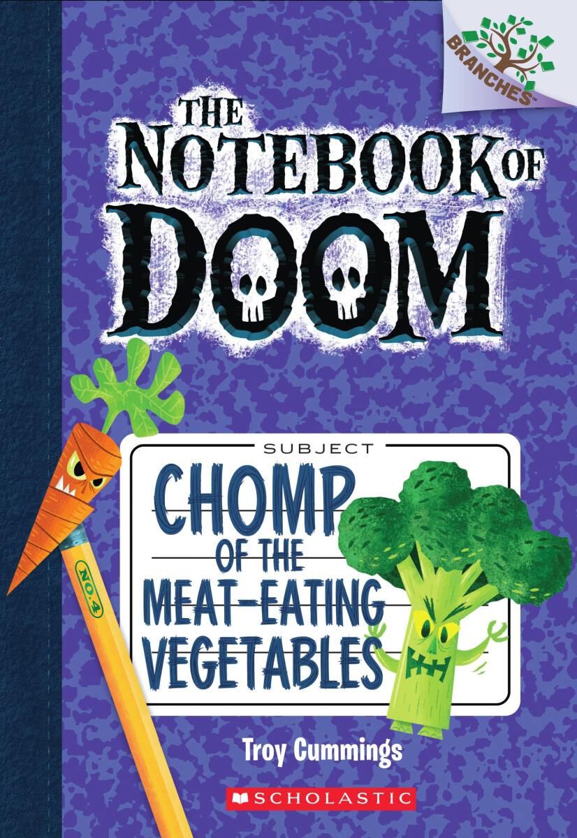 The Notebook of Doom #4: Chomp of the Meat-Eating Vegetables image number 0