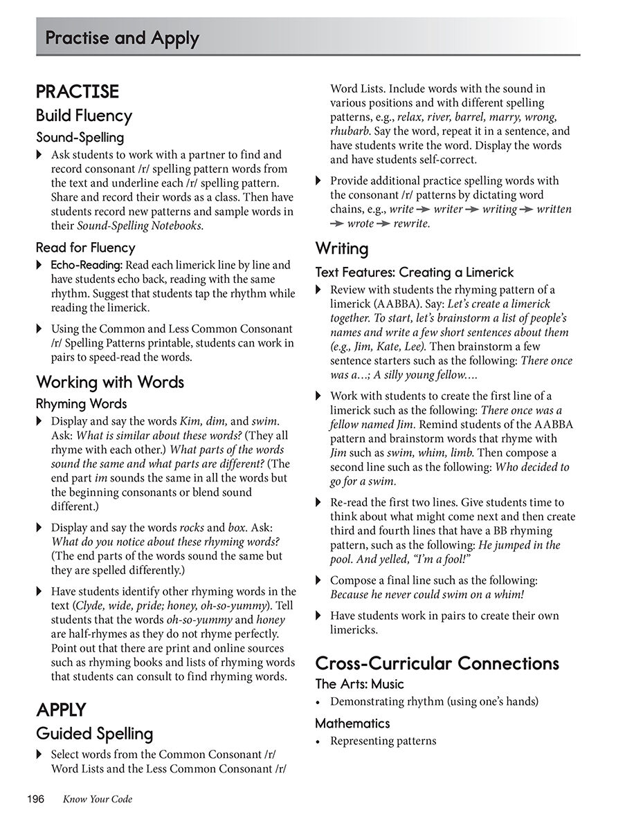 Know Your Code: Spelling Patterns for Reading & Writing Grades 3-4 Complete Pack image number 9