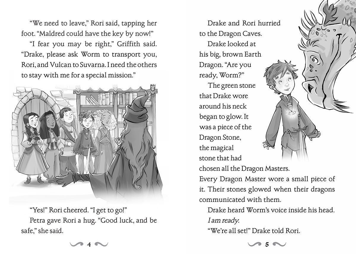 Dragon Masters #12: Treasure of the Gold Dragon image number 2