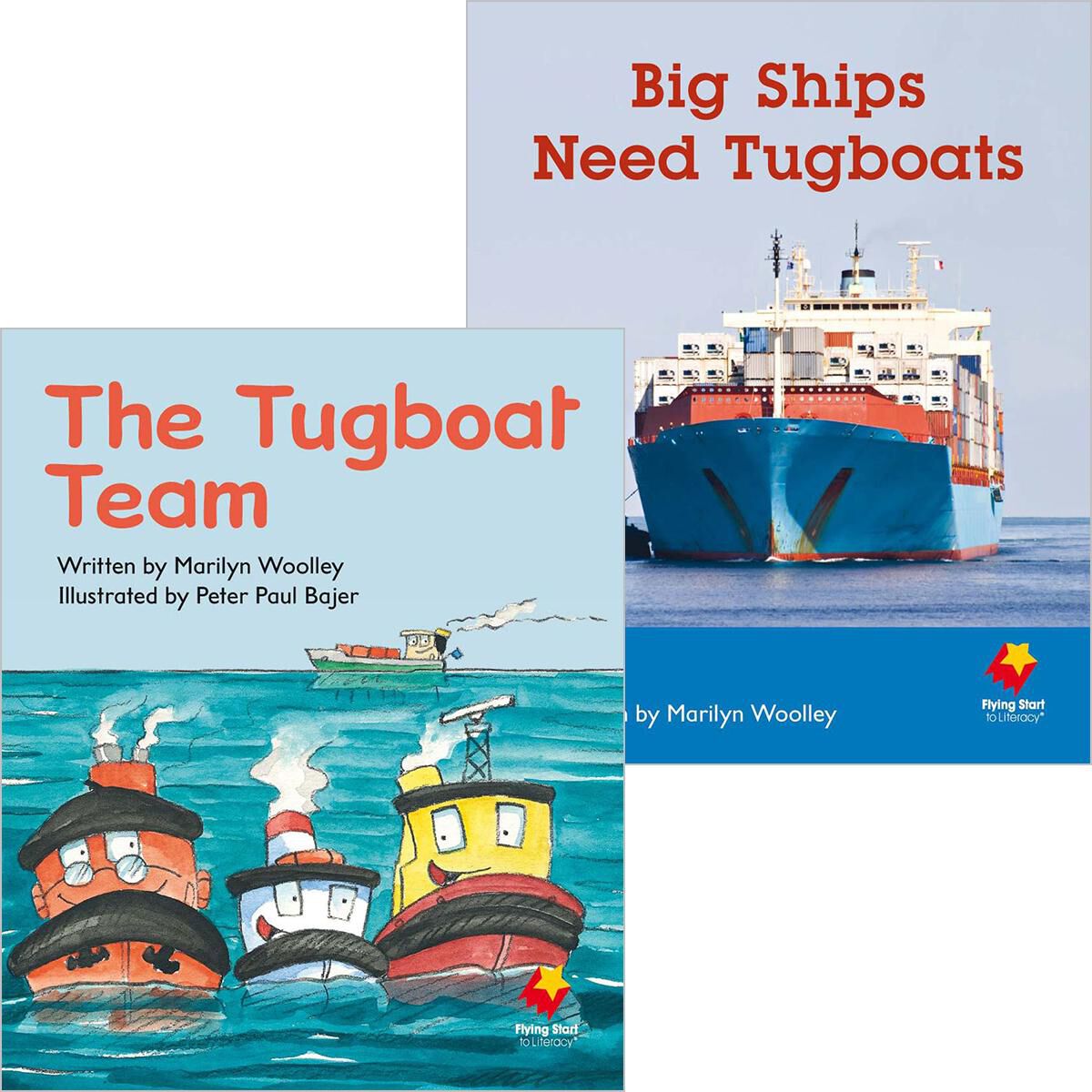 Flying Start: Level F: Big Ships Need Tugboats/The Tugboat Team 12 Pack image number 0