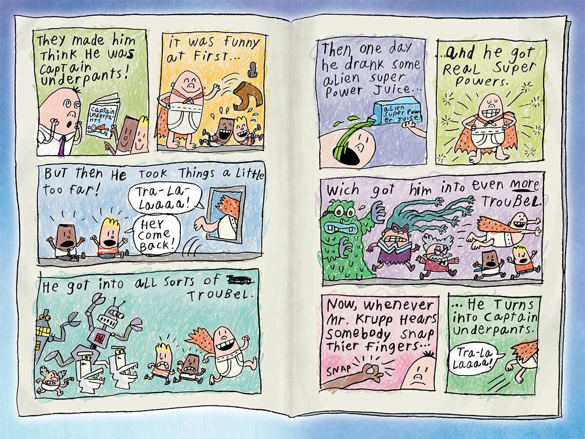 Captain Underpants #11: Captain Underpants and the Tyranical Retaliation of the Turbo Toilet 2000: Full Color image number 2