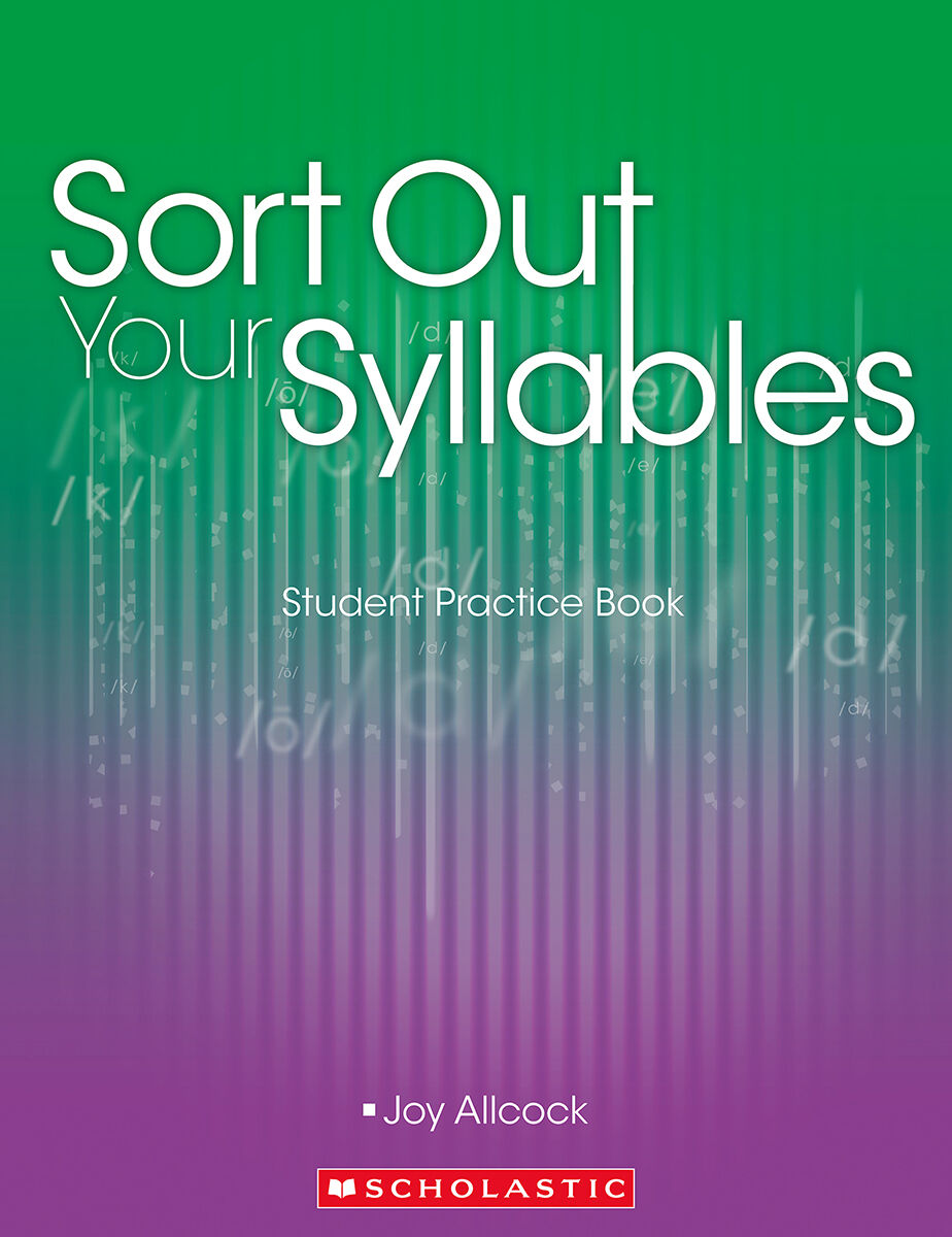 Sort Out Your Syllables Student Book 10-Pack image number 0