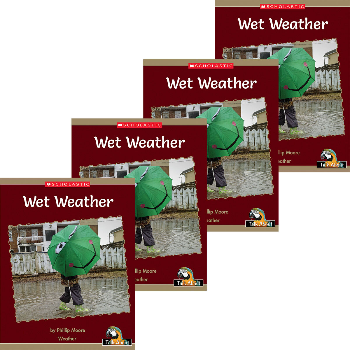 Talk About The Natural World: Weather: Wet Weather 4 Pack