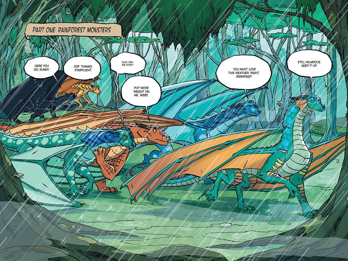Wings of Fire: The Graphic Novel: #3: The Hidden Kingdom image number 3