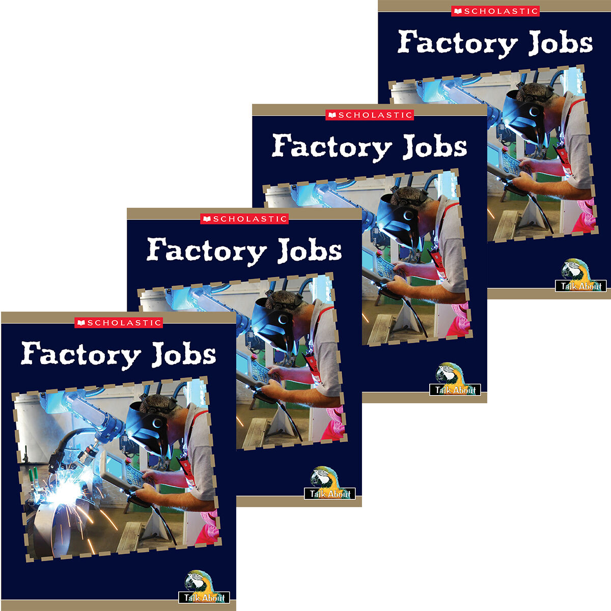 Talk About Things Around Me: Jobs: Factory Jobs 4 Pack image number 0