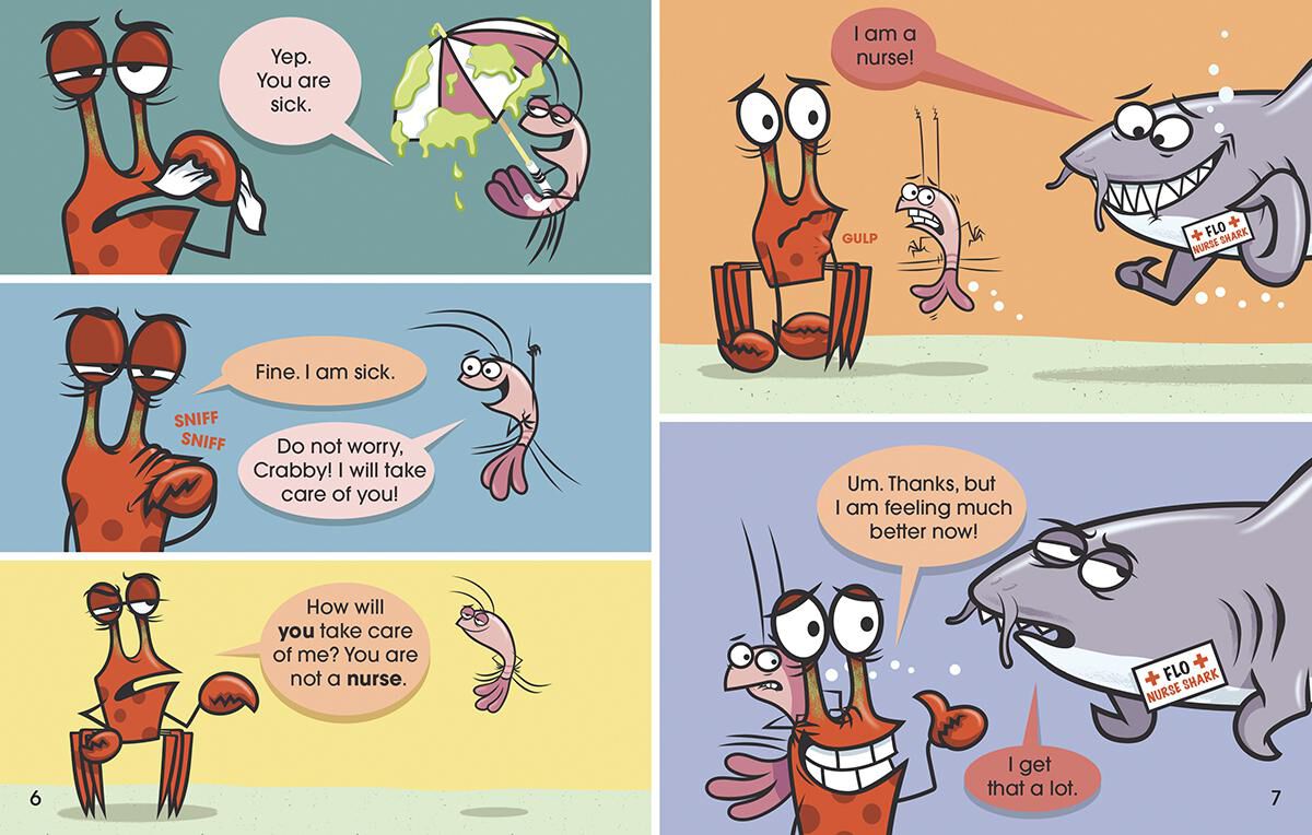 Get Well, Crabby! A Crabby Book image number 3