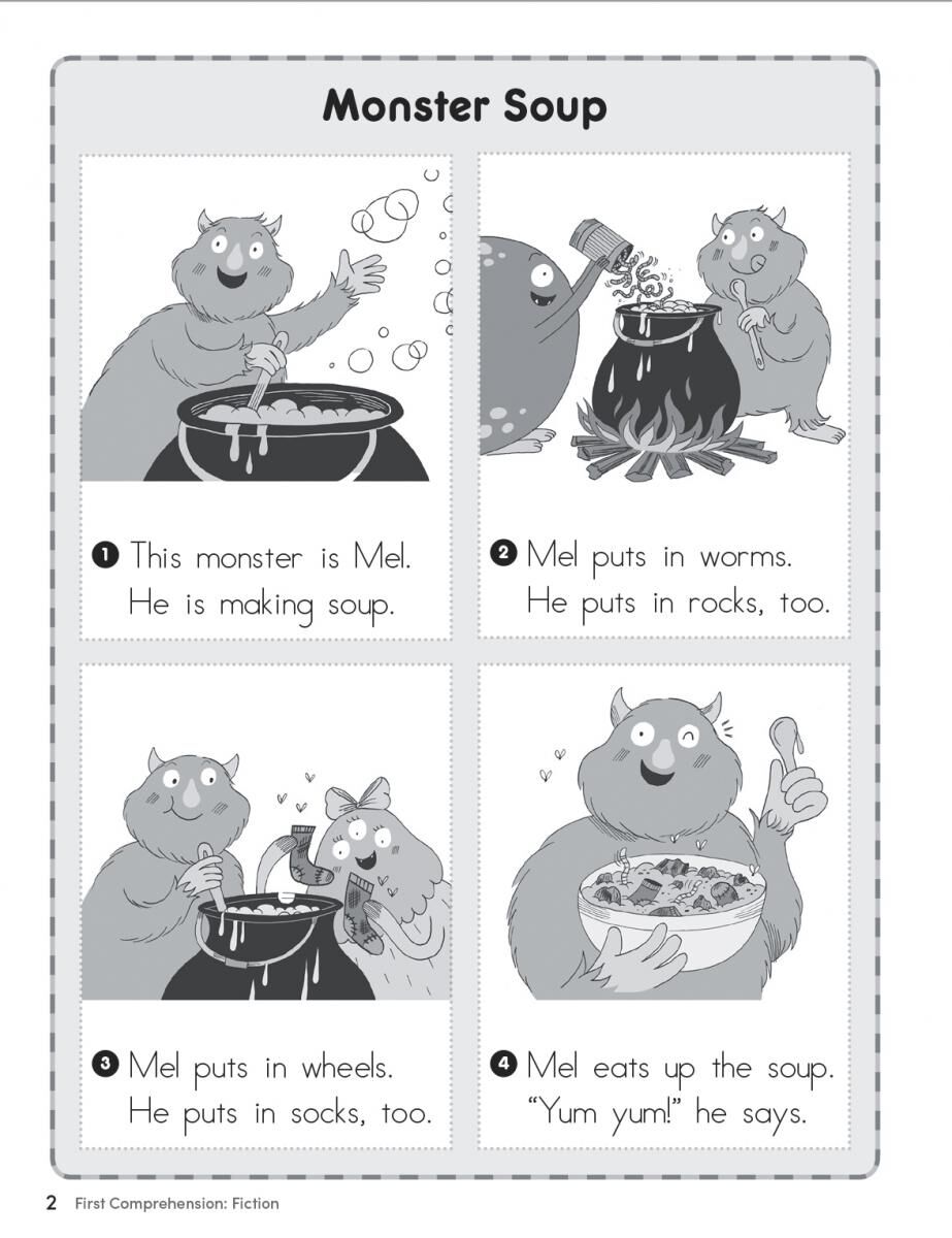 First Comprehension: Comics image number 1