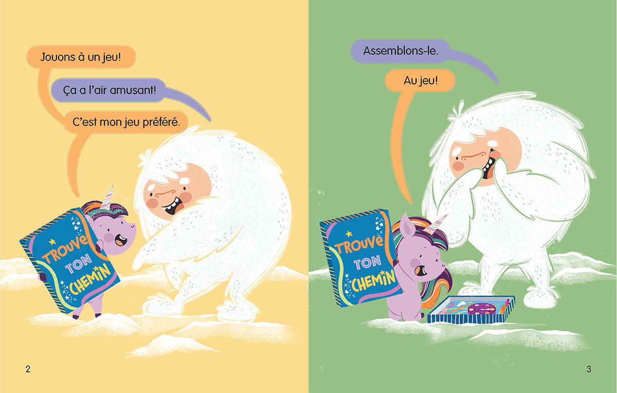 Licorne et Yeti : Jeux &agrave; deux - Tome 8 image number 1