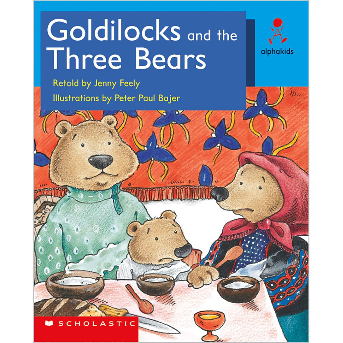 Alphakids: Set 2, Level 10 (F): Goldilocks and the Three Bears 6 Pack image number 0