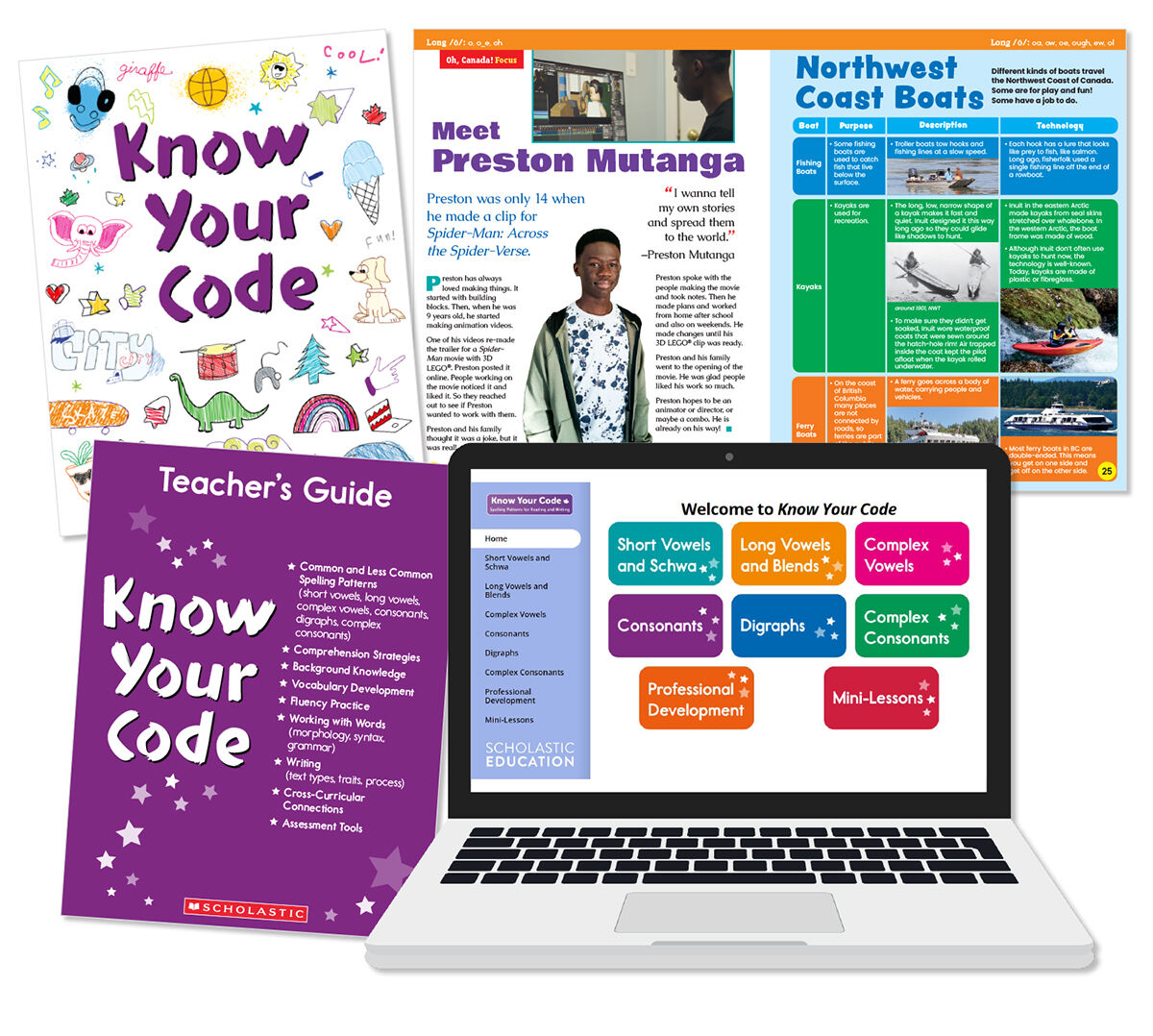Know Your Code: Spelling Patterns for Reading & Writing Grades 3-4 Complete Pack image number 0
