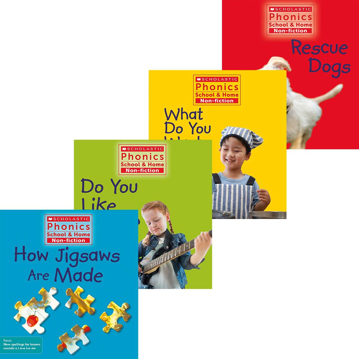 Scholastic Phonics School & Home Non-fiction Collection 3: Sets 9-13 image number 0