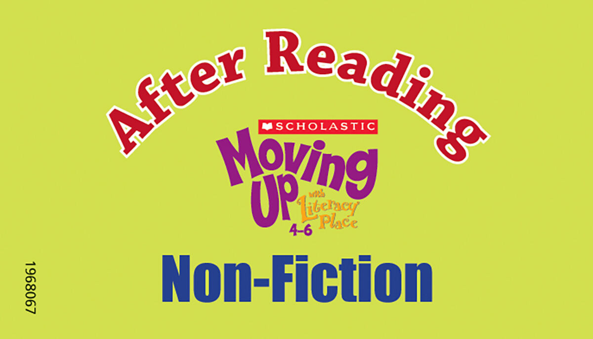 Moving Up Grade 5 Non-fiction Discussion Cards Package image number 3