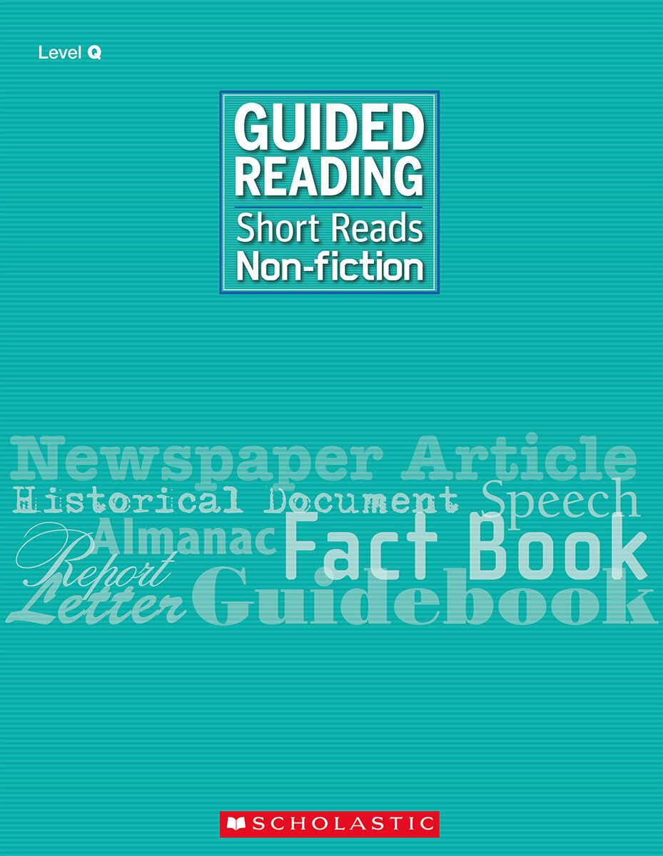 Guided Reading Short Reads Non-fiction Level Q Complete Pack image number 1