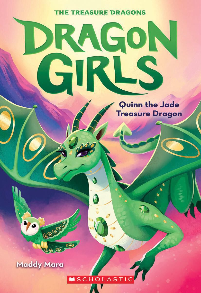 Dragon Girls #6: Quinn the Jade Treasure Dragon image number 0