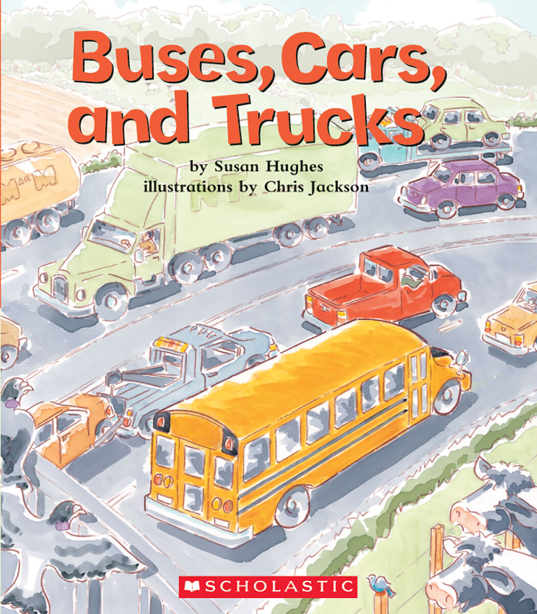 Literacy Place for the Early Years Grade 1: Level F: Buses, Cars, and Trucks 6 Pack image number 0