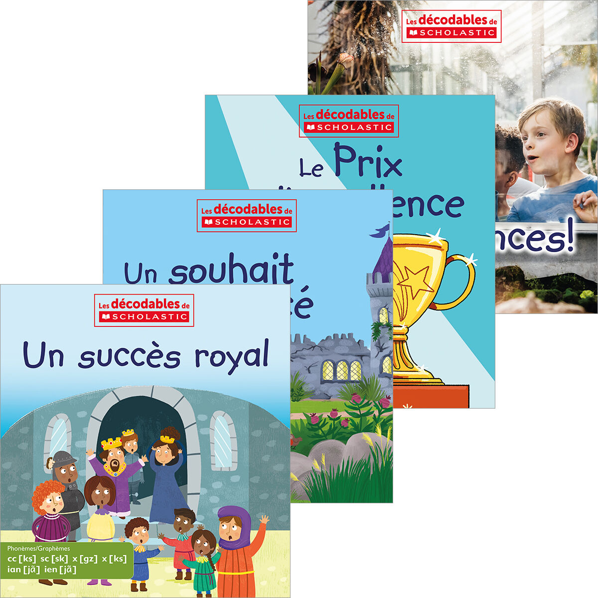 Les d&eacute;codables de Scholastic &Eacute;tapes 16-20