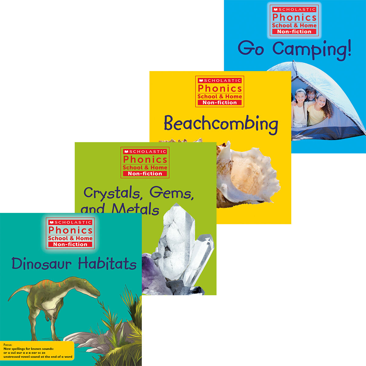 Scholastic Phonics School & Home Non-fiction Complete Library Pack image number 0