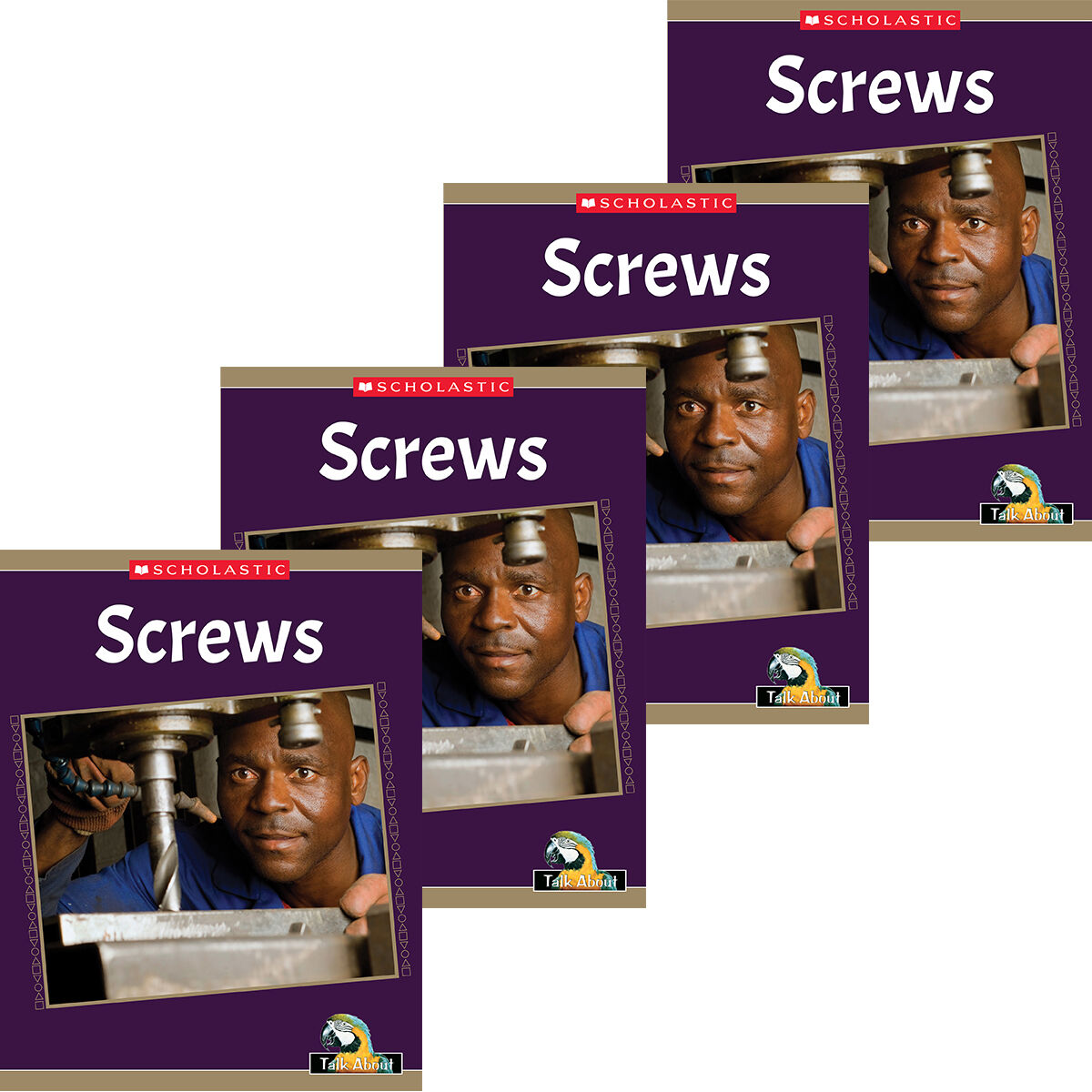 Talk About Science In My World: Structures and Mechanisms: Screws 4 Pack