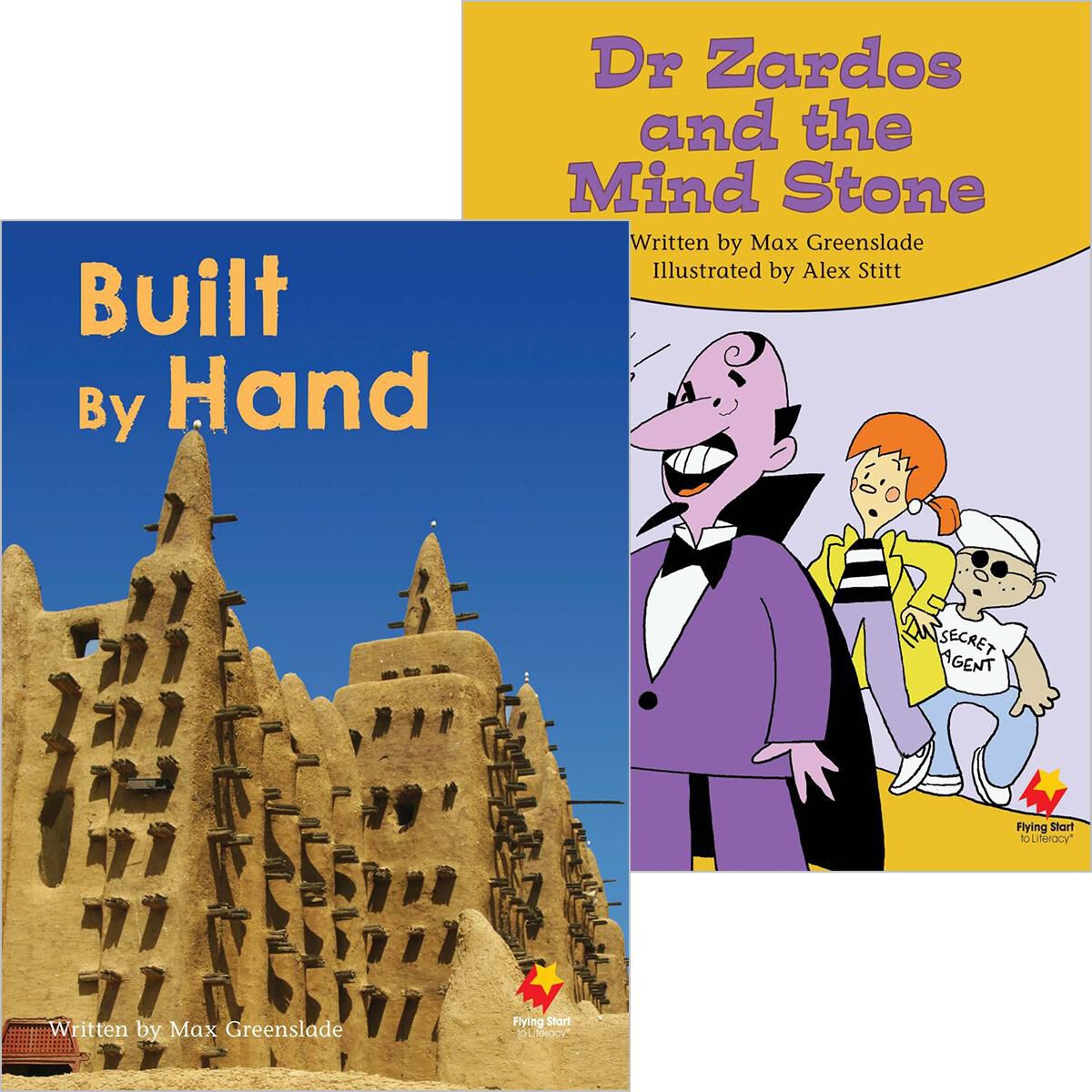 Flying Start: Level M: Built By Hand/Dr. Zardos and the Mind Stone 12 Pack image number 0