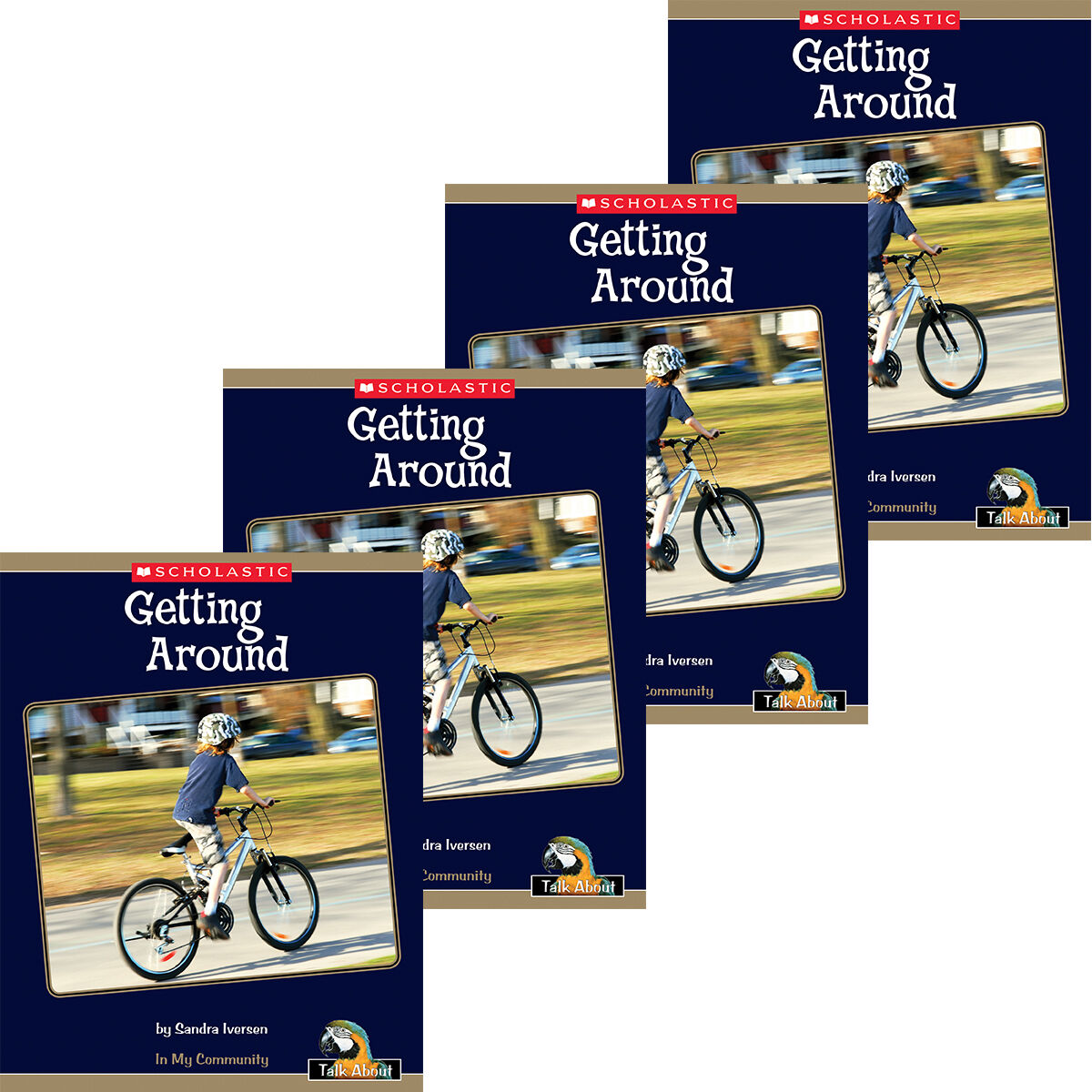 Talk About Everyday Things: In My Community: Getting Around 4 Pack