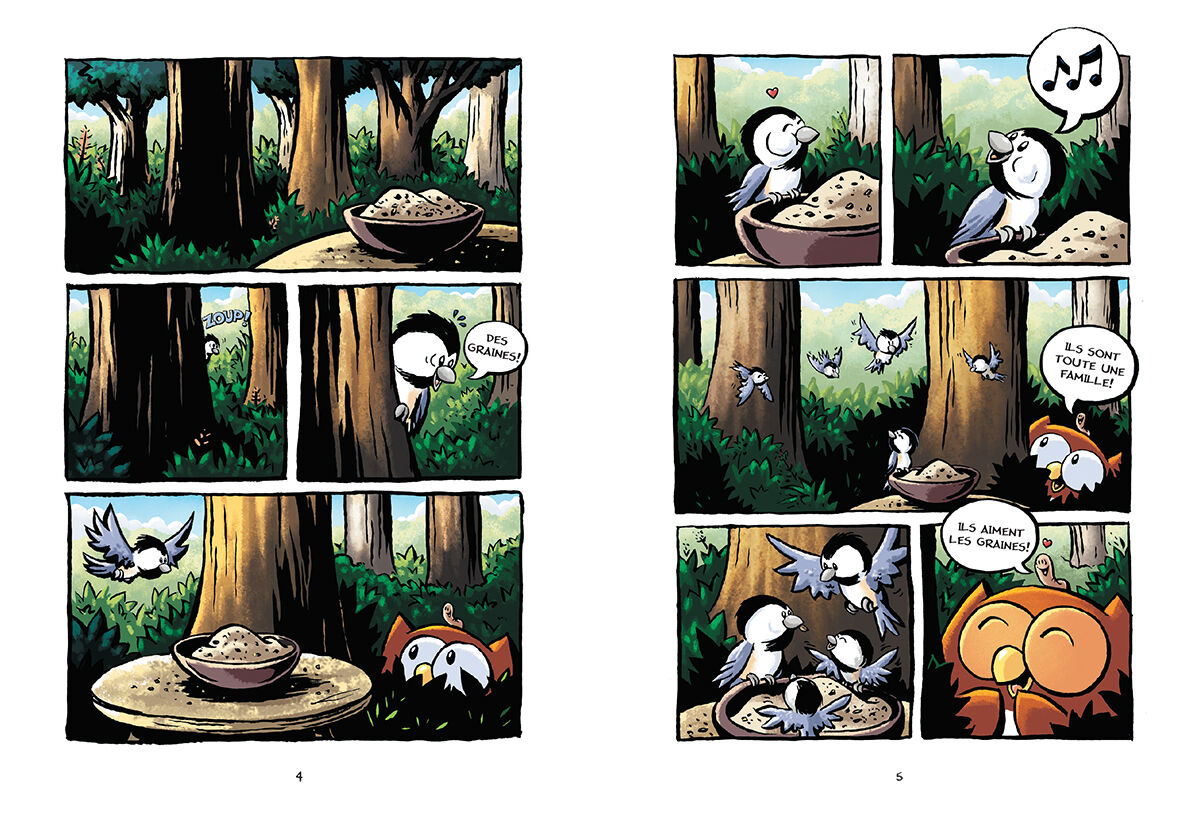 Ti-Bou : N&deg; 2 - Une cabane pour les merlebleus image number 2