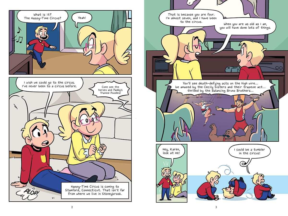 Baby-Sitters Little Sister #6: Karen's Birthday image number 1