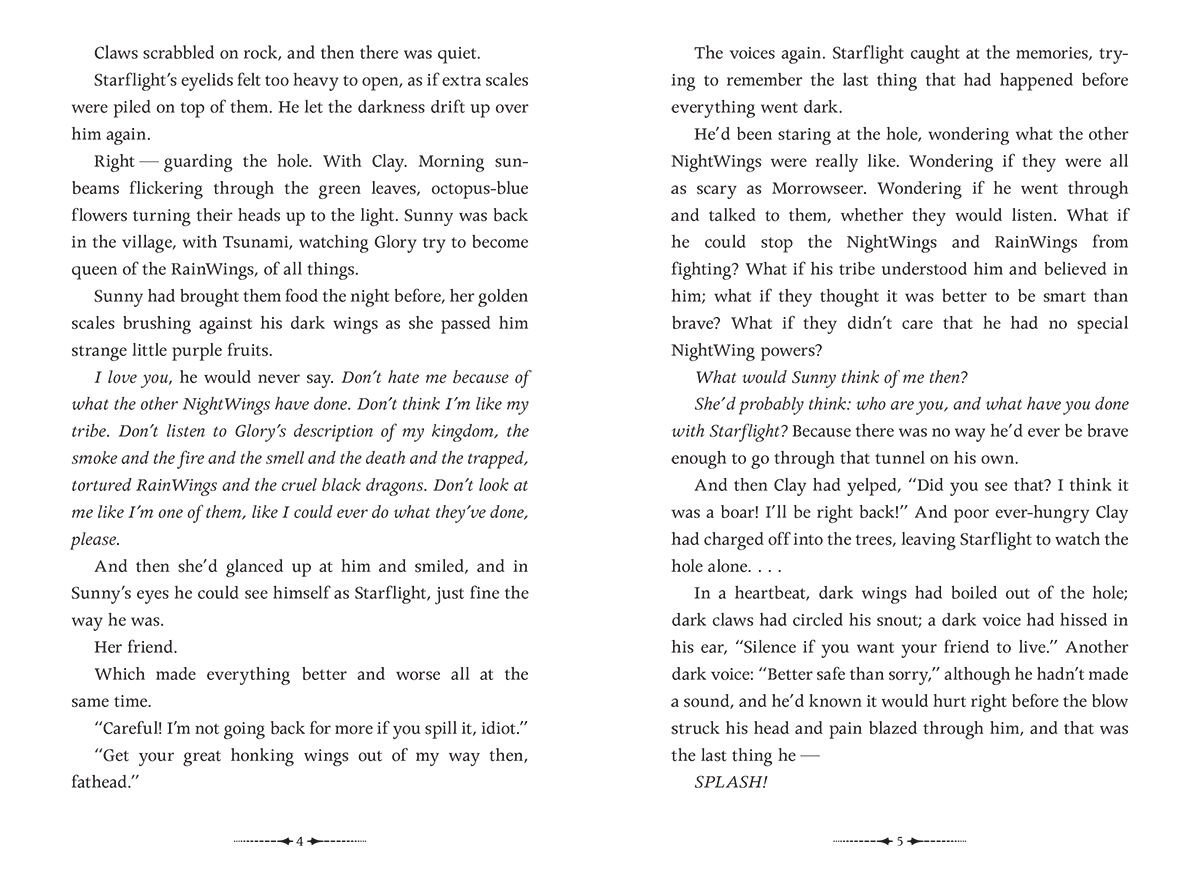 Wings of Fire Book #4: The Dark Secret image number 2