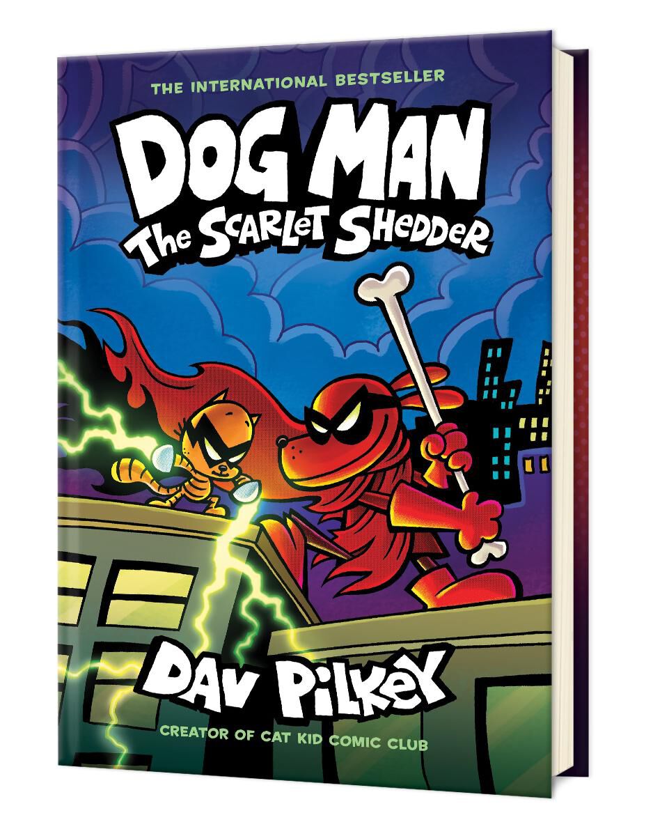 Dog Man #12: The Scarlet Shedder