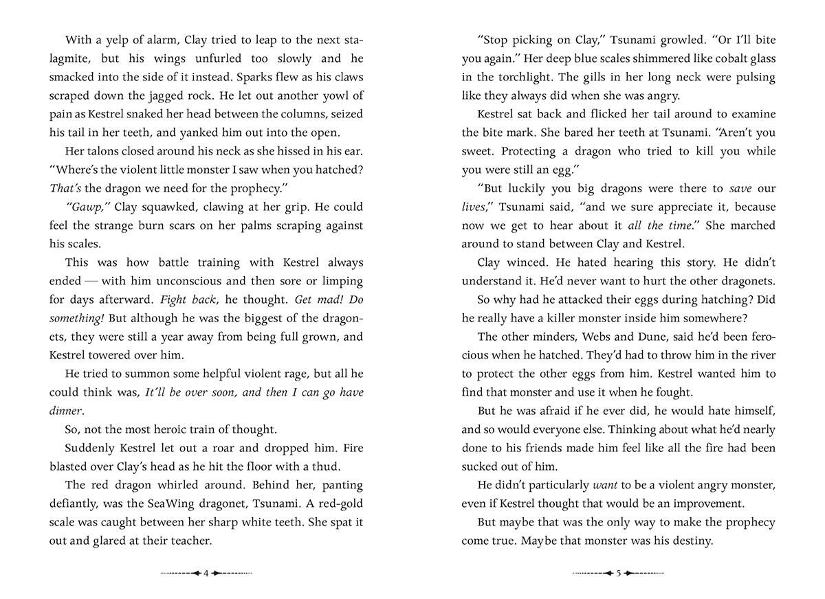 Wings of Fire #1: The Dragonet Prophecy image number 3