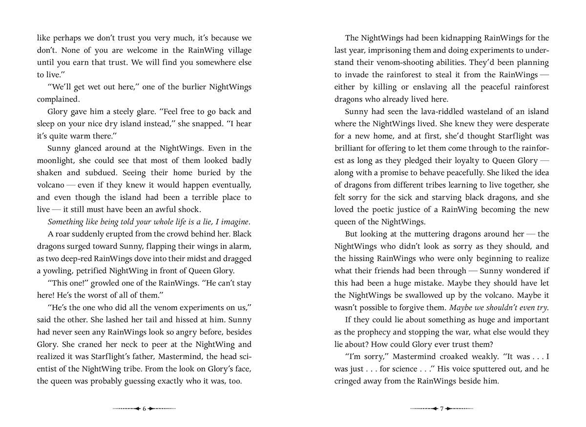 Wings of Fire Book #5: The Brightest Night image number 3