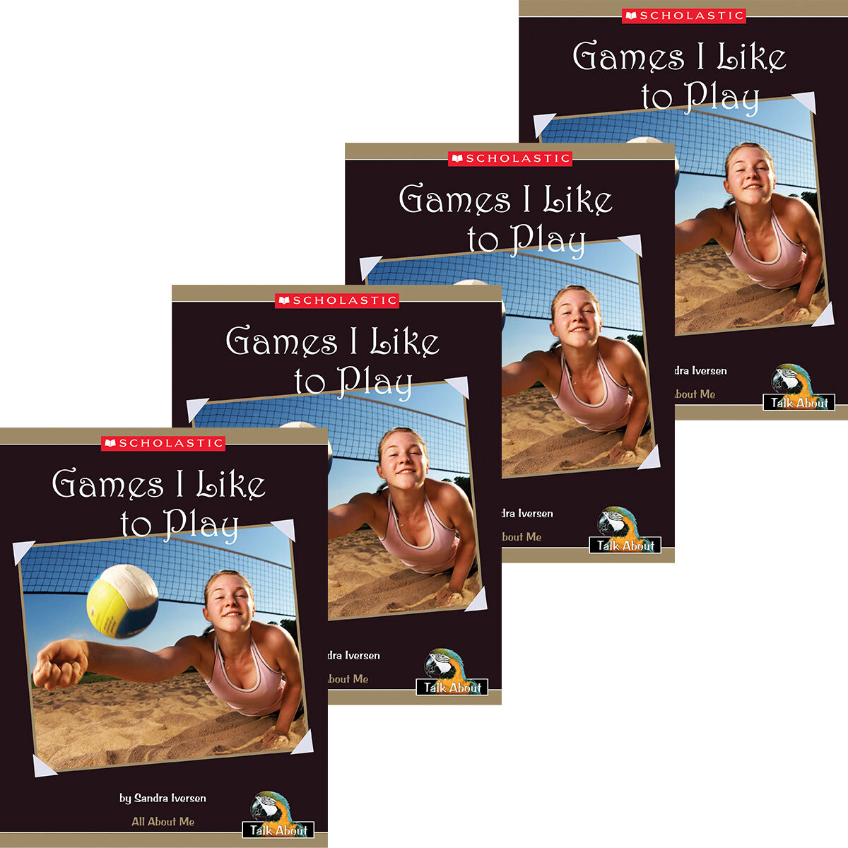 Talk About Everyday Things: All About Me: Games I Like to Play 4 Pack