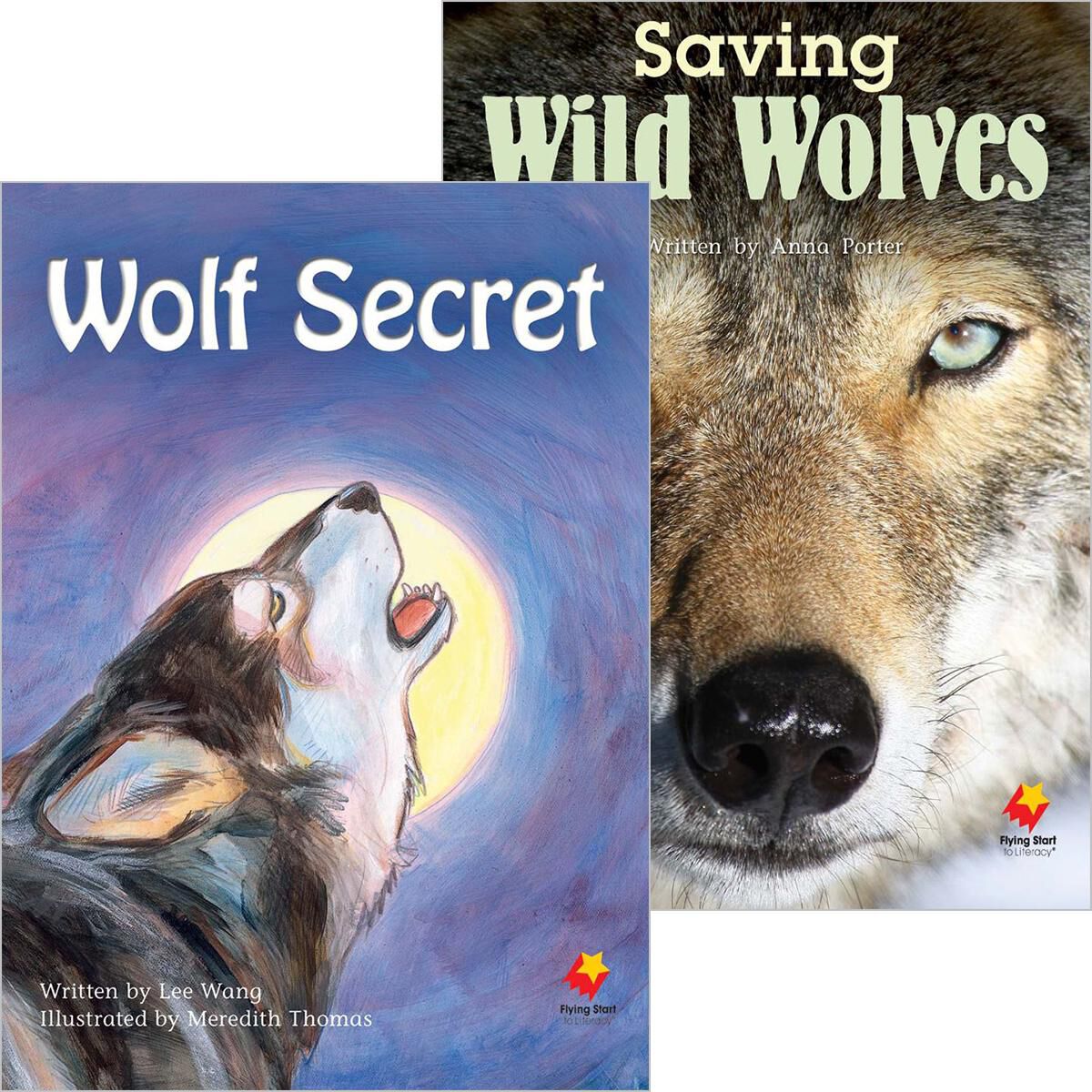Flying Start: Level O: Saving Wild Wolves/Wolf Secret 12 Pack