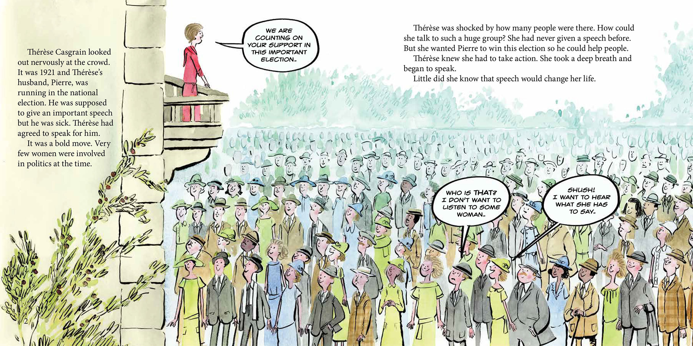 Scholastic Canada Biography: Meet Th&eacute;r&egrave;se Casgrain image number 1