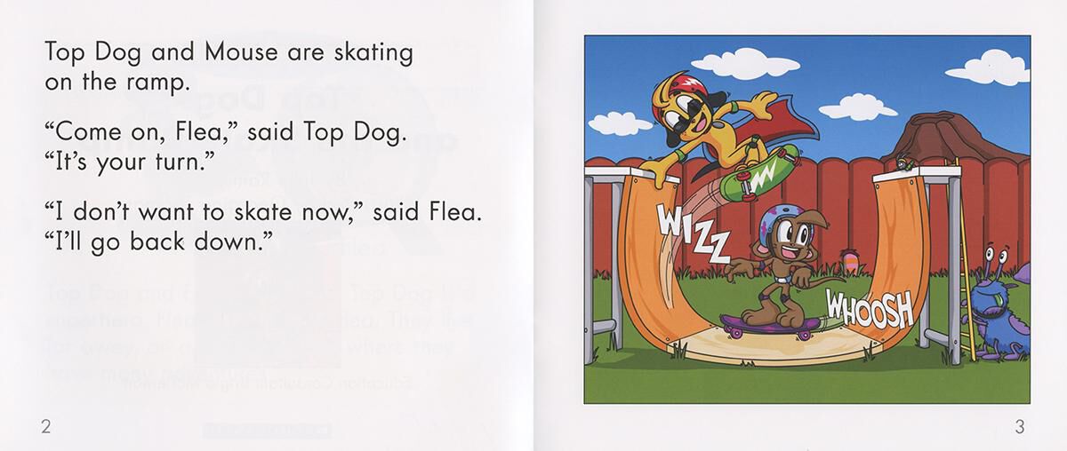 Top Dog: Level G: Top Dog and the Skate Ramp 6 Pack image number 2