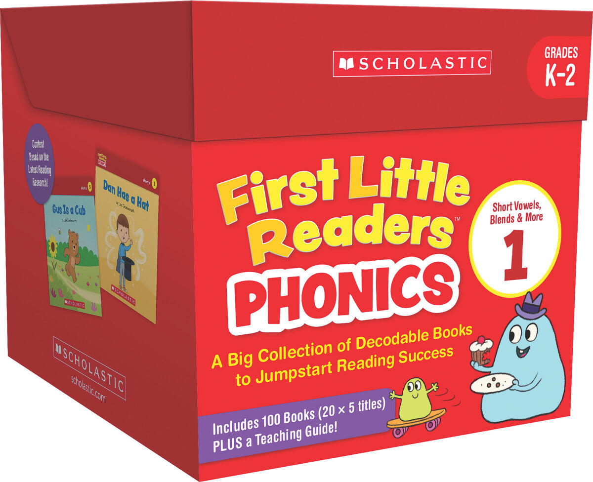 First Little Readers: Phonics Set 1: Short Vowels, Blends & More image number 0