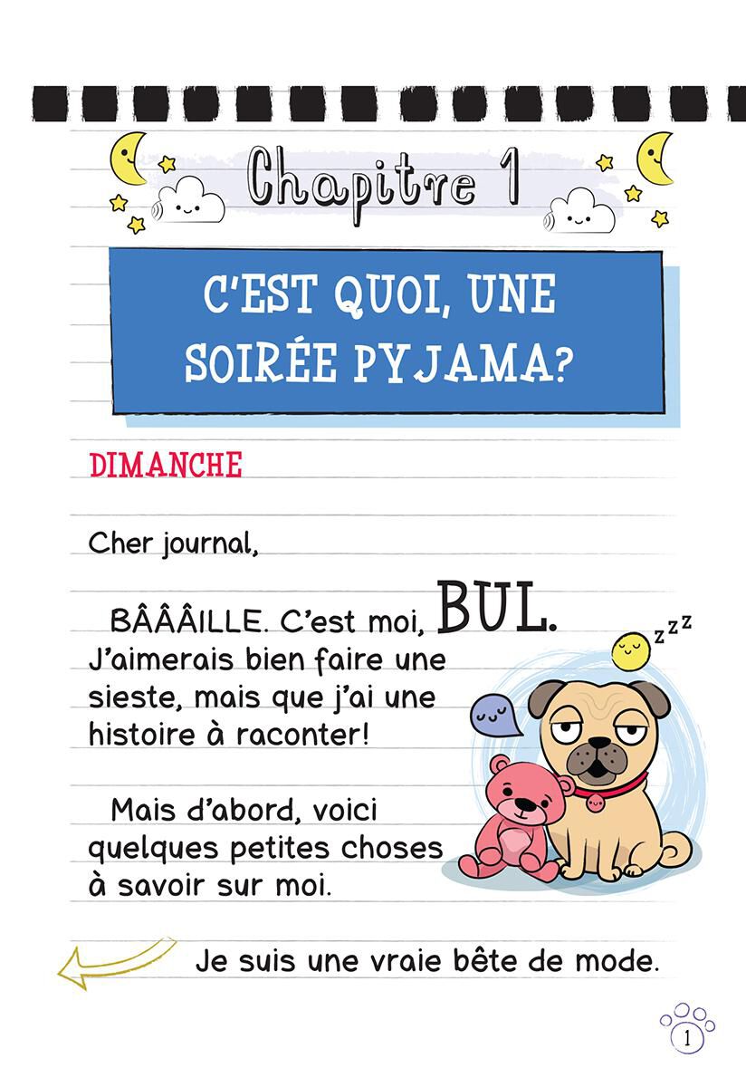 Journal d&rsquo;un carlin : N&deg; 6 - La soir&eacute;e pyjama image number 1