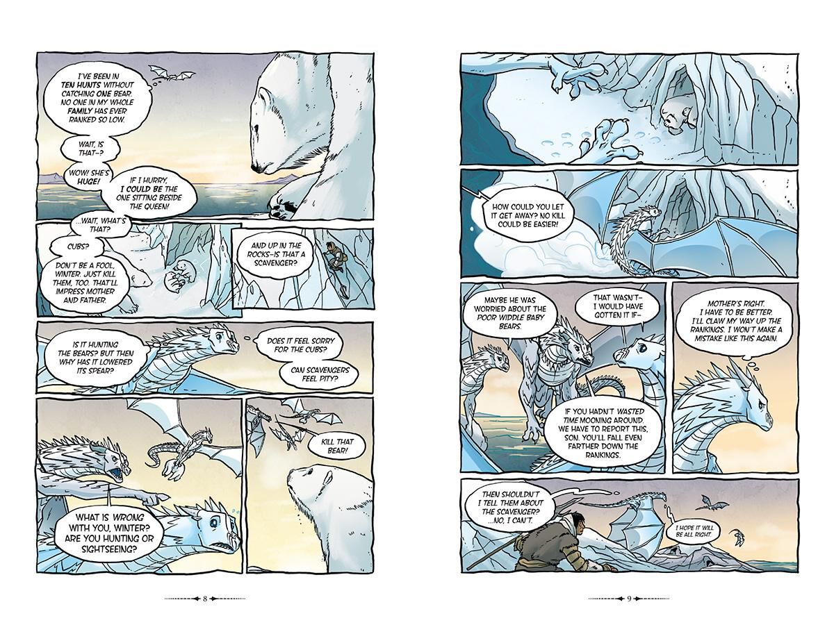 Wings of Fire: The Graphic Novel #7: Winter Turning image number 1