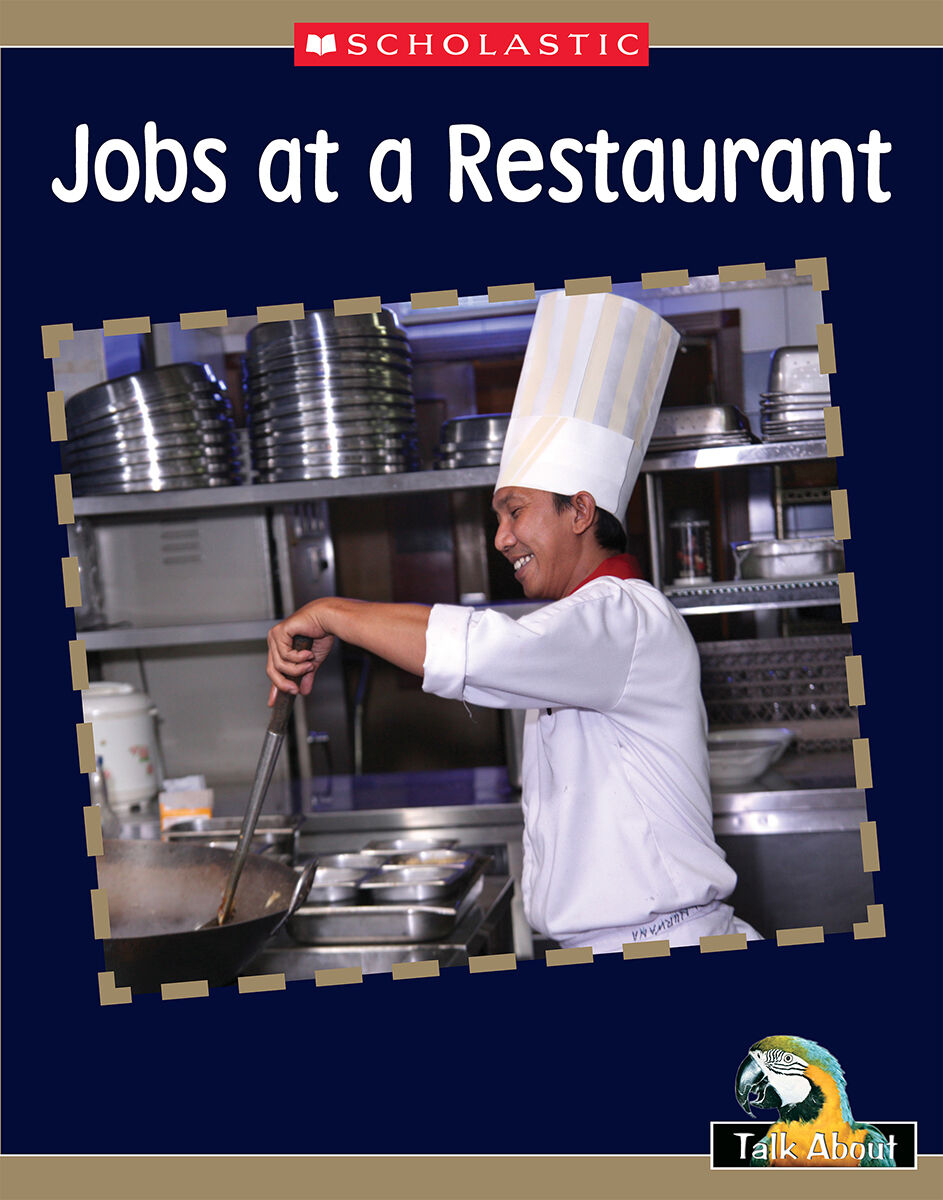 Talk About Things Around Me: Jobs: Jobs at a Restaurant 4 Pack image number 1