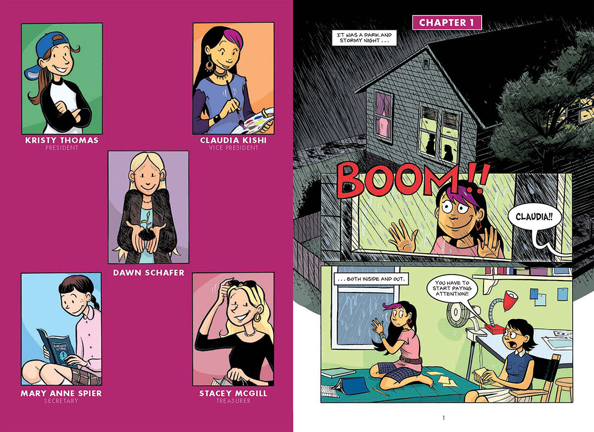 The Baby-Sitters Club #4: Claudia and Mean Janine image number 1
