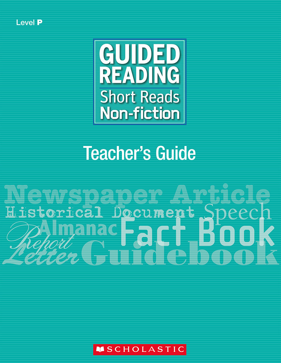 Guided Reading Short Reads Non-fiction Level P Complete Pack image number 1