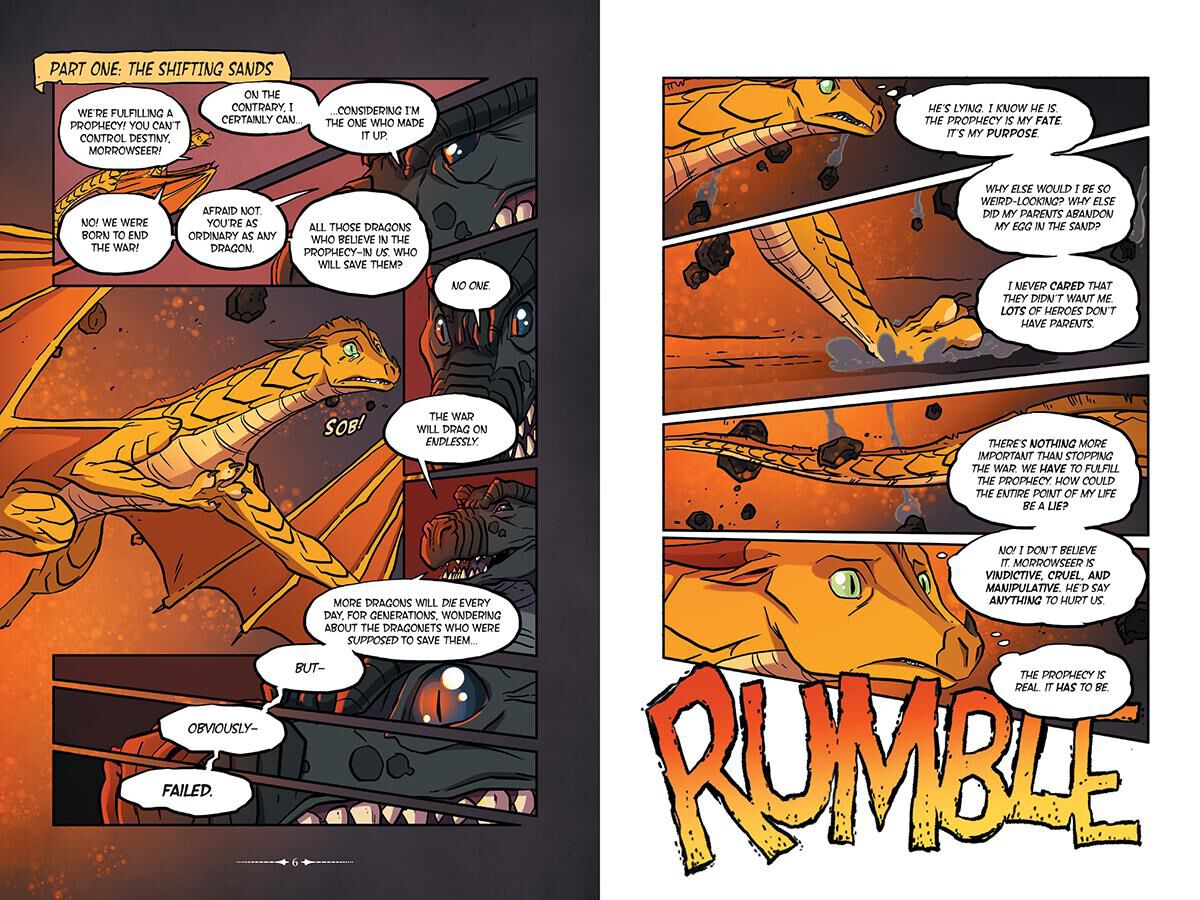 Wings of Fire: The Graphic Novel: #5: The Brightest Night image number 2