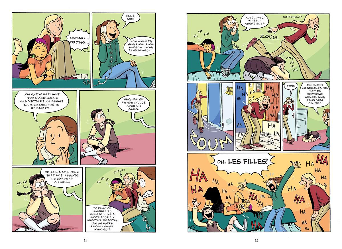 Le Club des Baby-Sitters : N&deg; 2 - Le secret de Stacey image number 1