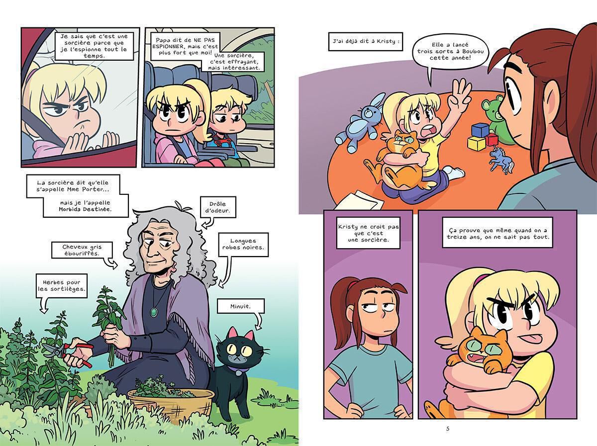 Baby-Sitters Petite soeur : N&deg; 1 - Karen et la sorci&egrave;re image number 2