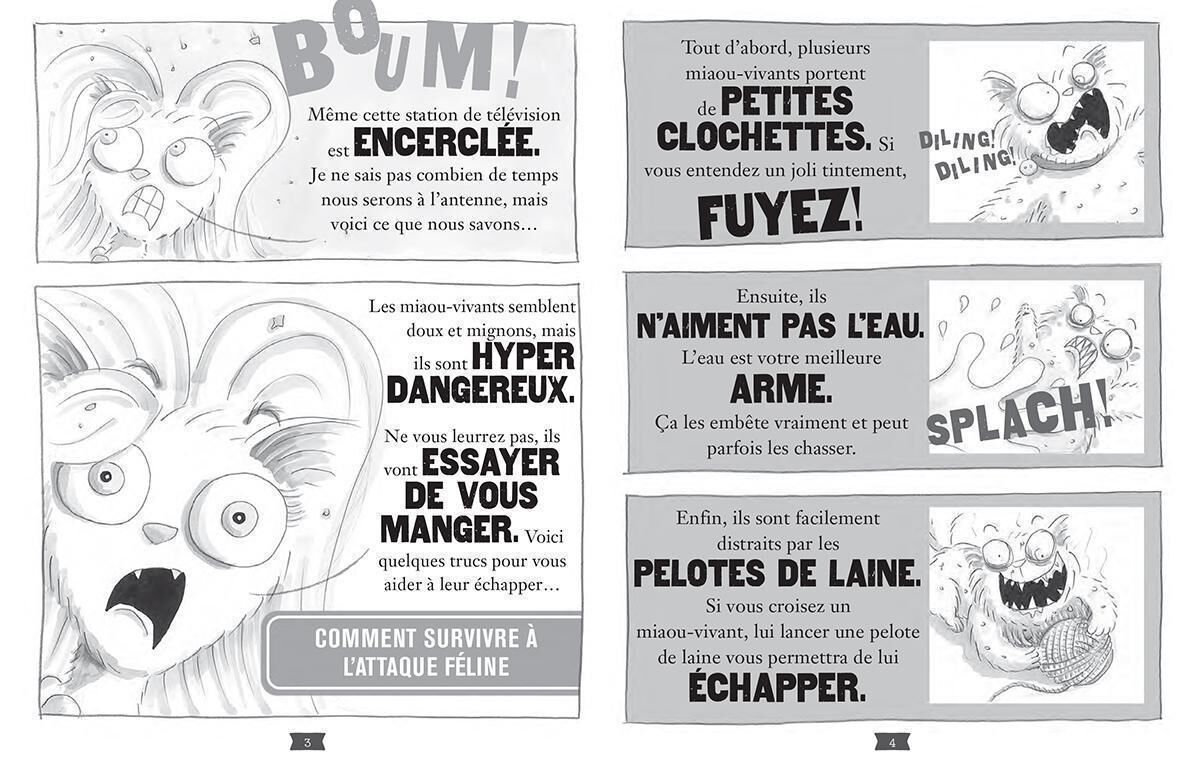 Les m&eacute;chants : N&deg; 4 - L&rsquo;attaque des miaou-vivants image number 2