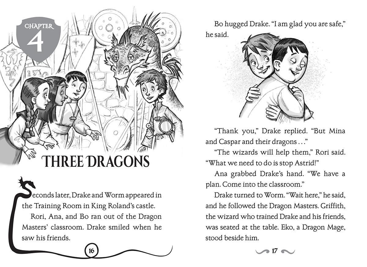 Dragon Masters #18: Heat of the Lava Dragon image number 1