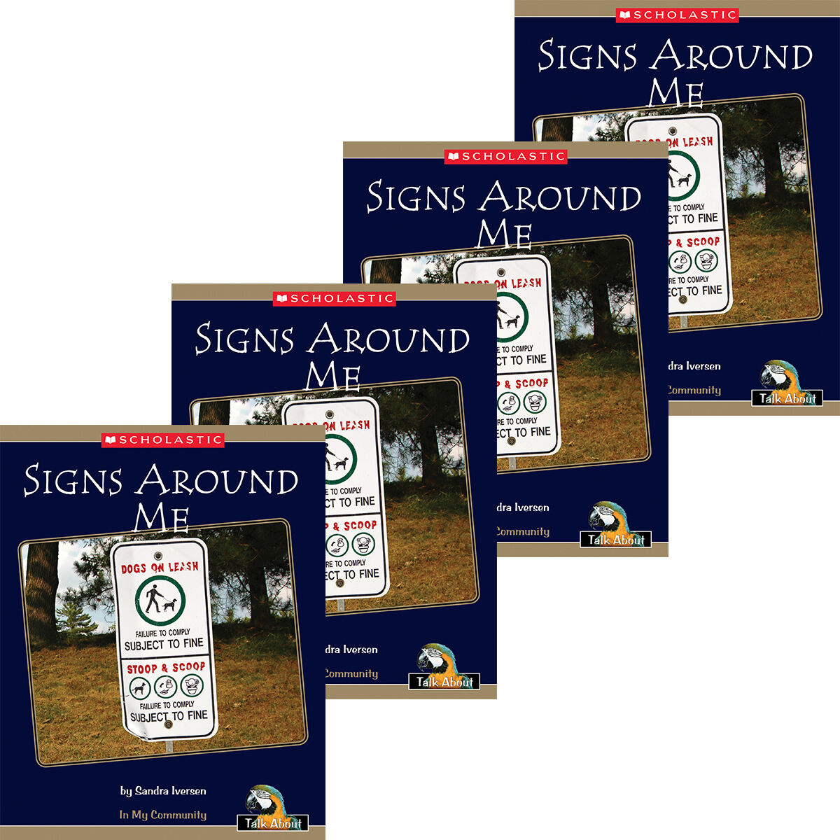 Talk About Everyday Things: In My Community: Signs Around Me 4 Pack