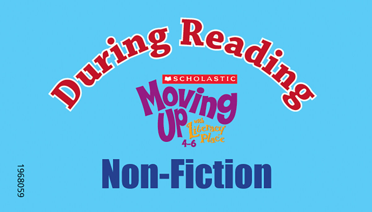 Moving Up Grade 5 Non-fiction Discussion Cards Package image number 2